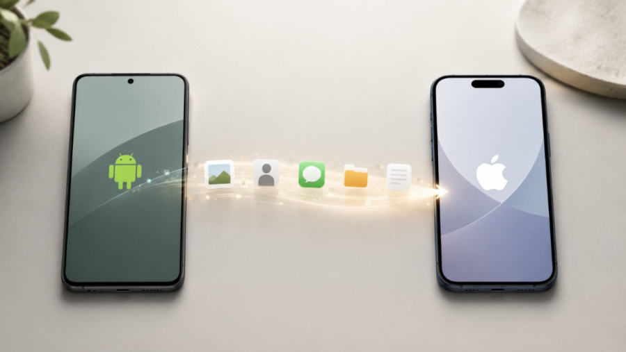 Перехід з Android на iPhone без втрати важливих даних